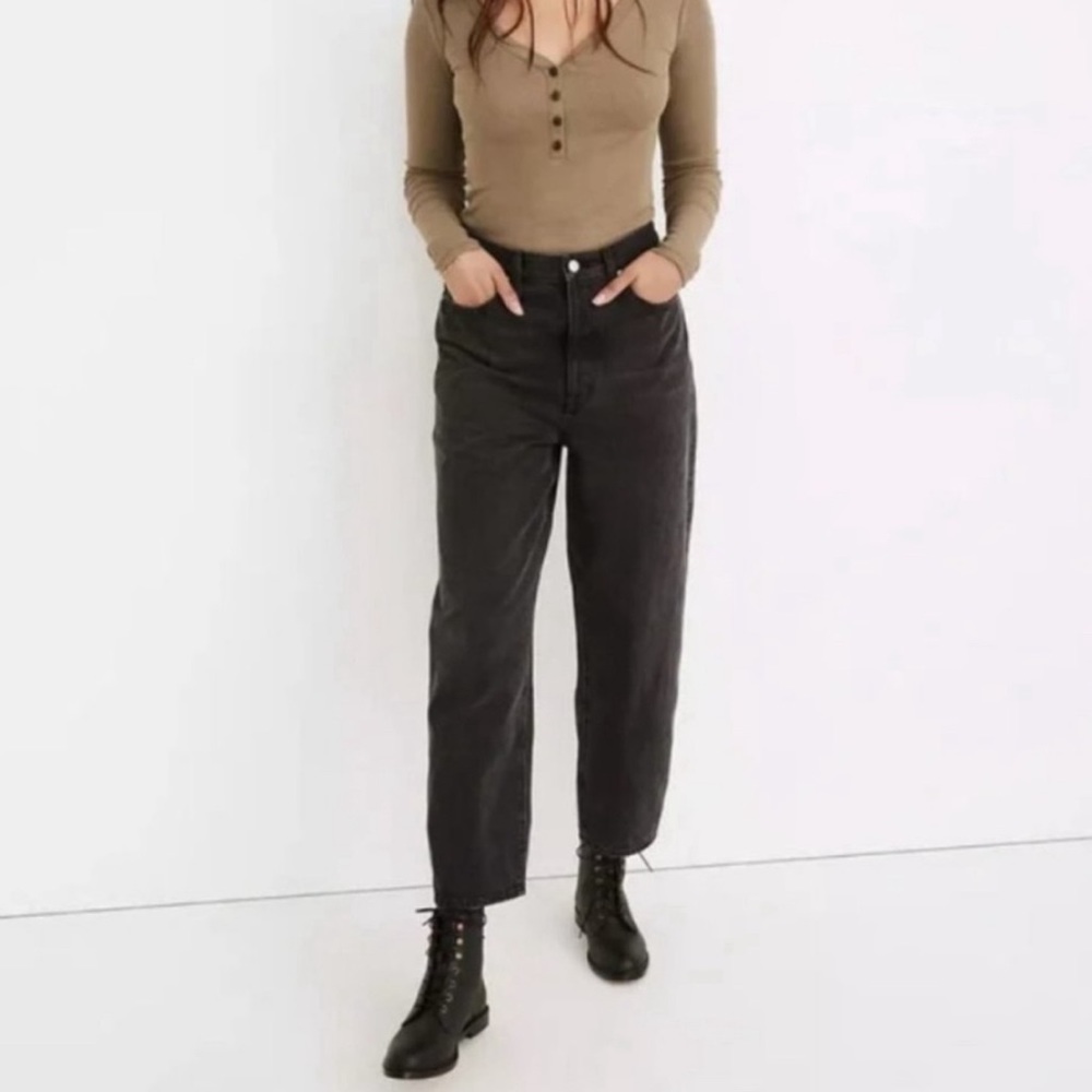 Madewell Balloon Jean in grey - size 25